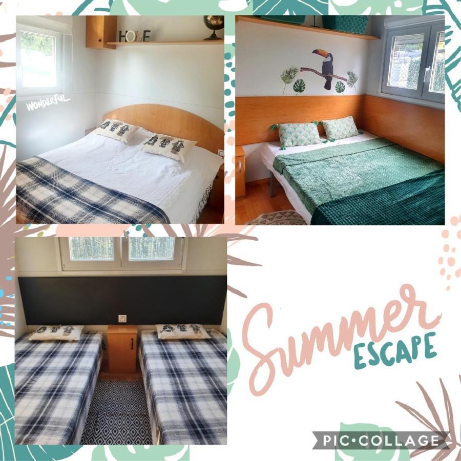 Mobil Home Dans Camping Saillagouse Zewnętrze zdjęcie